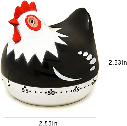 Miniatura 7 de Lindo temporizador manual de cocina de dibujos animados temporizador mecánico de cuenta regresiva de 60 minutos para gestionar la cocina el