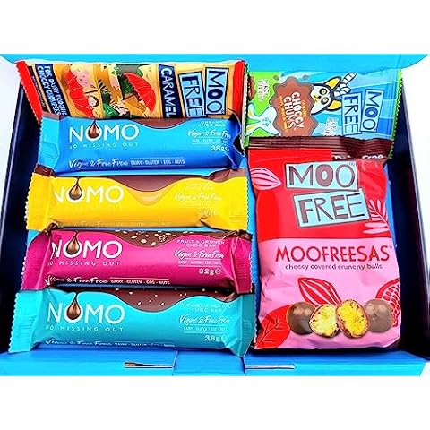 NOMO Vegan Chocolate Selection Hamper Gift Box Cover