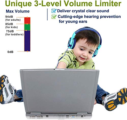 SIMOLIO Casque Enfant, Casques Audio pour Adolescents, Casques Filaires avec Volume Limiter, Pliables et Réglables pour… - Les Beatles, Paul McCartney, John Lennon, RIngo Starr, George Harrison SIMOLIO Casque Enfant, Casques Audio pour Adolescents, Casques Filaires avec Volume Limiter, Pliables et Réglables pour… – Image 5