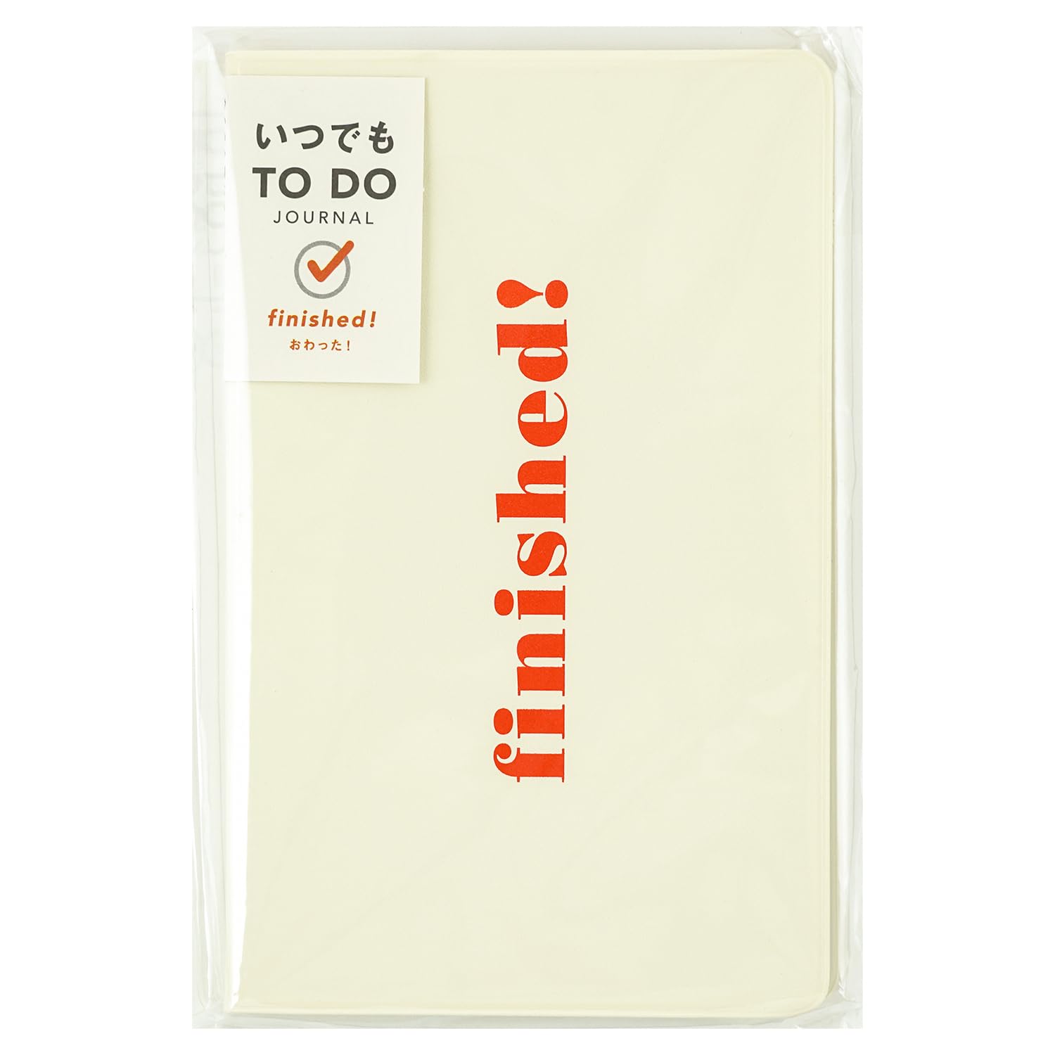 Amazon.co.jp: グリーティングライフ TO DO ジャーナル 手帳 フリー finished CDBK-6 ホワイト : 文房具 ...