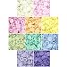 Starter Pack of 250 Complete KAM Snaps/Plastic Snap Sets for Cloth Diaper/Bibs/Unpaper Towels/Nappies/Buttons/Mama Pads (Pastel Spectrum)