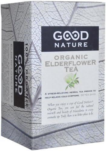 Good Nature Organic Elderflower Tea, 1.07 Ounce