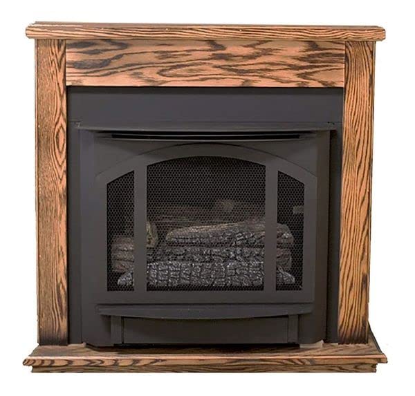 Amazon.com: AMS Fireplace | Buck Stove | Standard Mantel | Dark Oak | for  Model T-33 u0026 32 Stoves | PA KDM33 : Home u0026 Kitchen