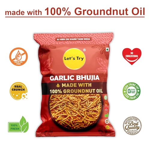Image of Let's Try Garlic Bhujia 173g