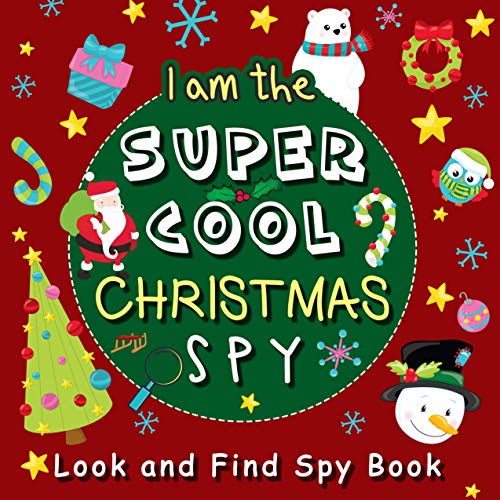 I am the Super Cool Christmas Spy Look and Find Spy book A must have