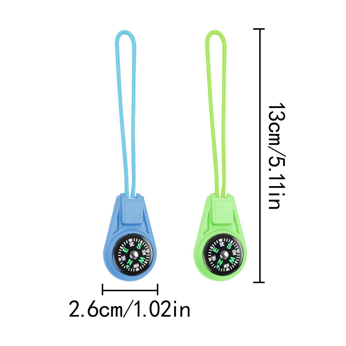 Lot De 10 Boussoles Pour Enfants, Boussole De Randonnée, Mini Boussole