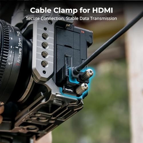 Image of SmallRig Hawklock Quick Release Cage Kit for Sony Alpha 6700, with Multiple Mounting Interfaces and Built-in Quick Release Plate for Arca-Swiss Plate and NATO Rail, with Cable Clamp for HDMI - 5060