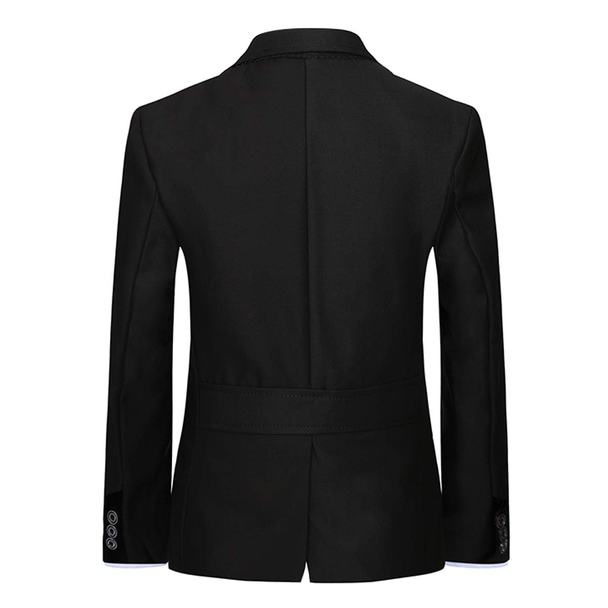 Jungen Kostüm 3-teilig Klassisch Slim Fit Hochzeitsanzug Tuxedo Jacke Hose Weste