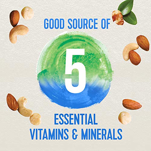 Planters Nut-Rition Wholesome Nut Mix, 7.5 Oz Box (Contains 7 Individual Pouches) - Cashews, Almonds And Macadamias Snack Mix - No Artificial Flavors, No Artificial Colors, No Preservatives - Kosher #TOP1