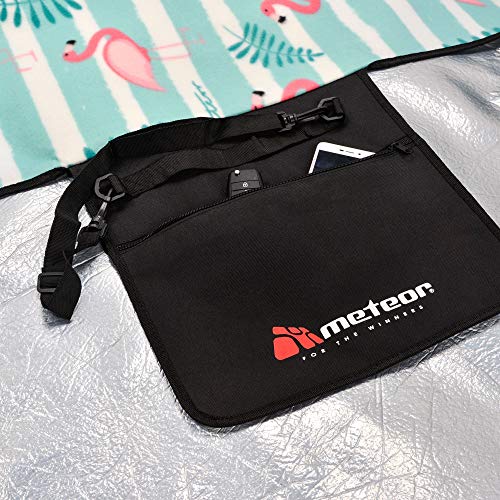 meteor Extra Large 200 x 220 XXL Picknickdecke Outdoor stranddecke wasserdichte sanddichte tolle Picknick-Matte Fleece Draussen Decken groß Camping-Decke Matte Thermo isoliert