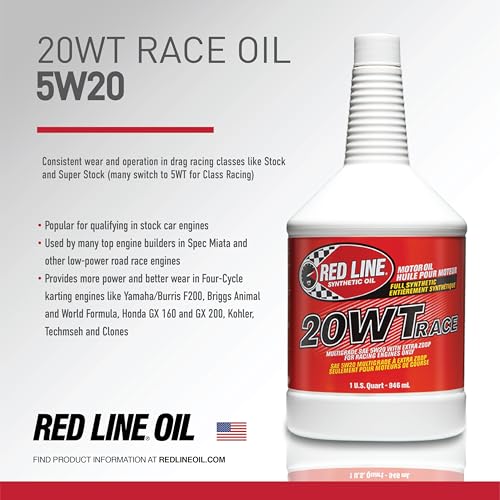 Red Line 10204 20WT Aceite Sintético Racing - Cuarto miniatura 5