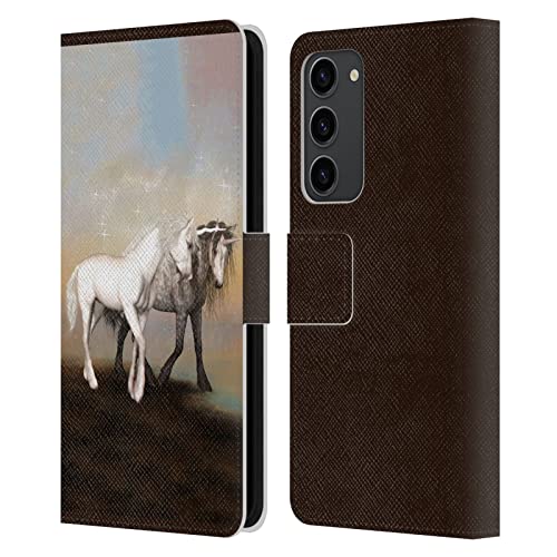 Étui Portefeuille Samsung Galaxy S23+ Pégase et Licornes en Voyage