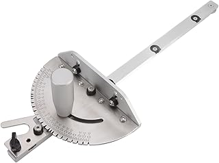 Incra Miter Gauge High Precision Table Saw Miter Gauge Aluminum Miter Fence with 45 degree angled ends for maximum stock support and repetitive cut flip stop