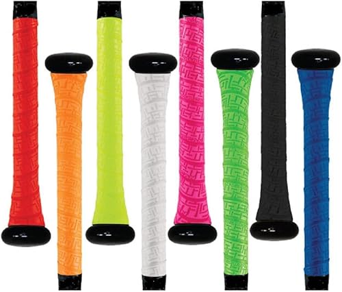 SportsFarm Rollo precortado de cinta de agarre de bate de béisbol y sóftbol polímero acolchado (1 rollo)