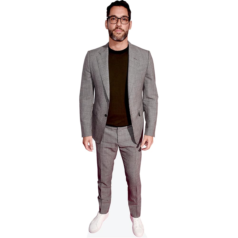 Tom Ellis (Grey Suit) Mini Size Cutout