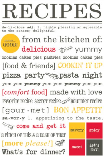 SRM Stickers Express Yourself Recipes
