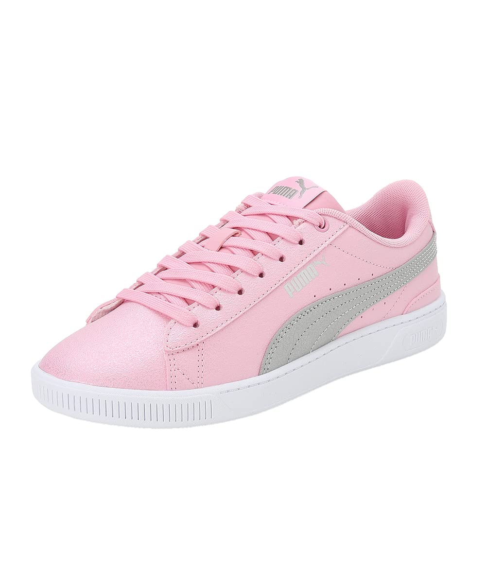 Puma Girls Vikky v3 Glitz Jr Prism Pink-Puma Silver-Puma White Sneaker -6 UK (38470102) (B09L5L6Q9Y) Amazon Price History, Amazon Price Tracker