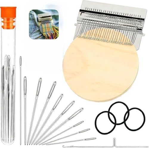 【Kit completo】Include tutto il necessario per riparazioni di successo: l-oom, aghi e istruzioni (lingua italiana non garantita), in modo da poter iniziare subito a creare.
