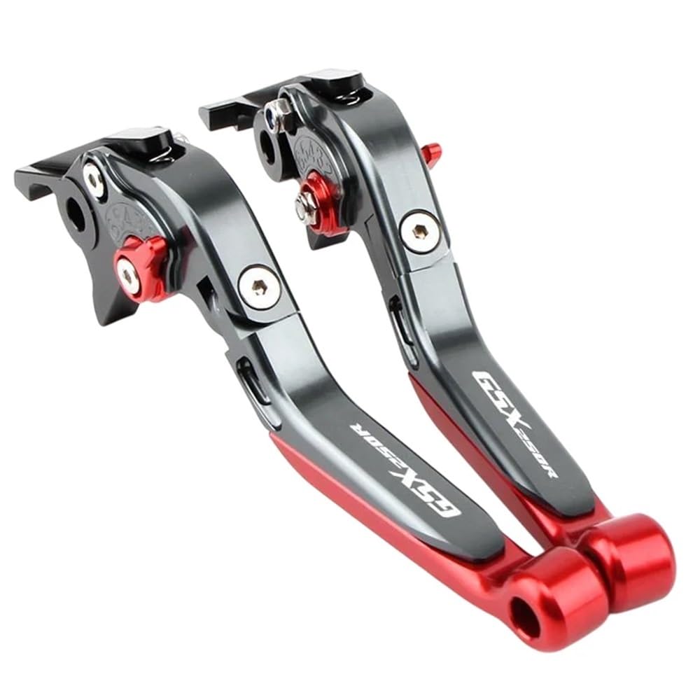 PLIQVBN Clutch Brake shafts Clutch Lever Brake Set Foldable Adjustable Handle Levers for for GSX250/GW250/DL250/GSX250R