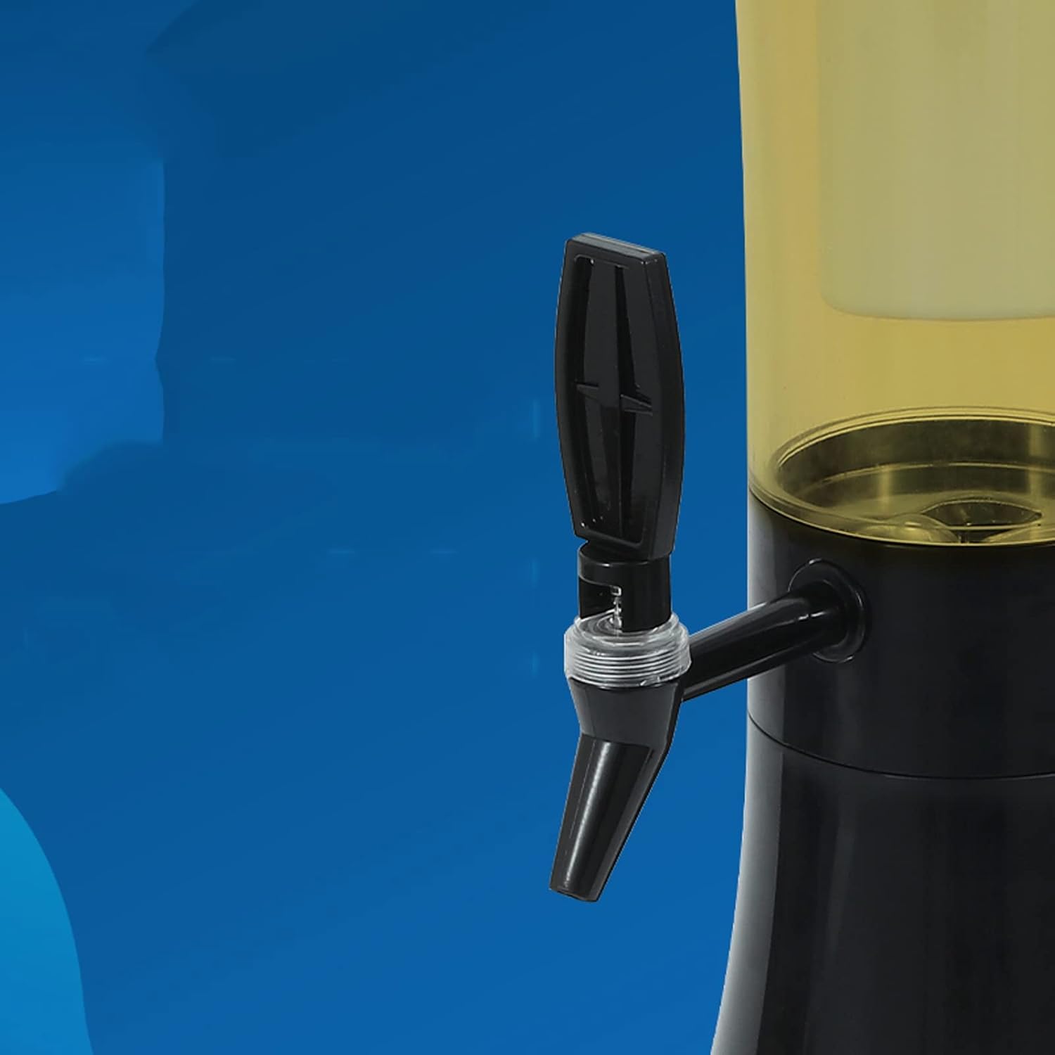 Beer Column 3L Beer Dispenser Multi-Purpose Beer Barrel Commercial Beer Container High Temperature Resistant Wine Cannon for Bars, Restaurants, Hotels Beer Tower (Color : Green)