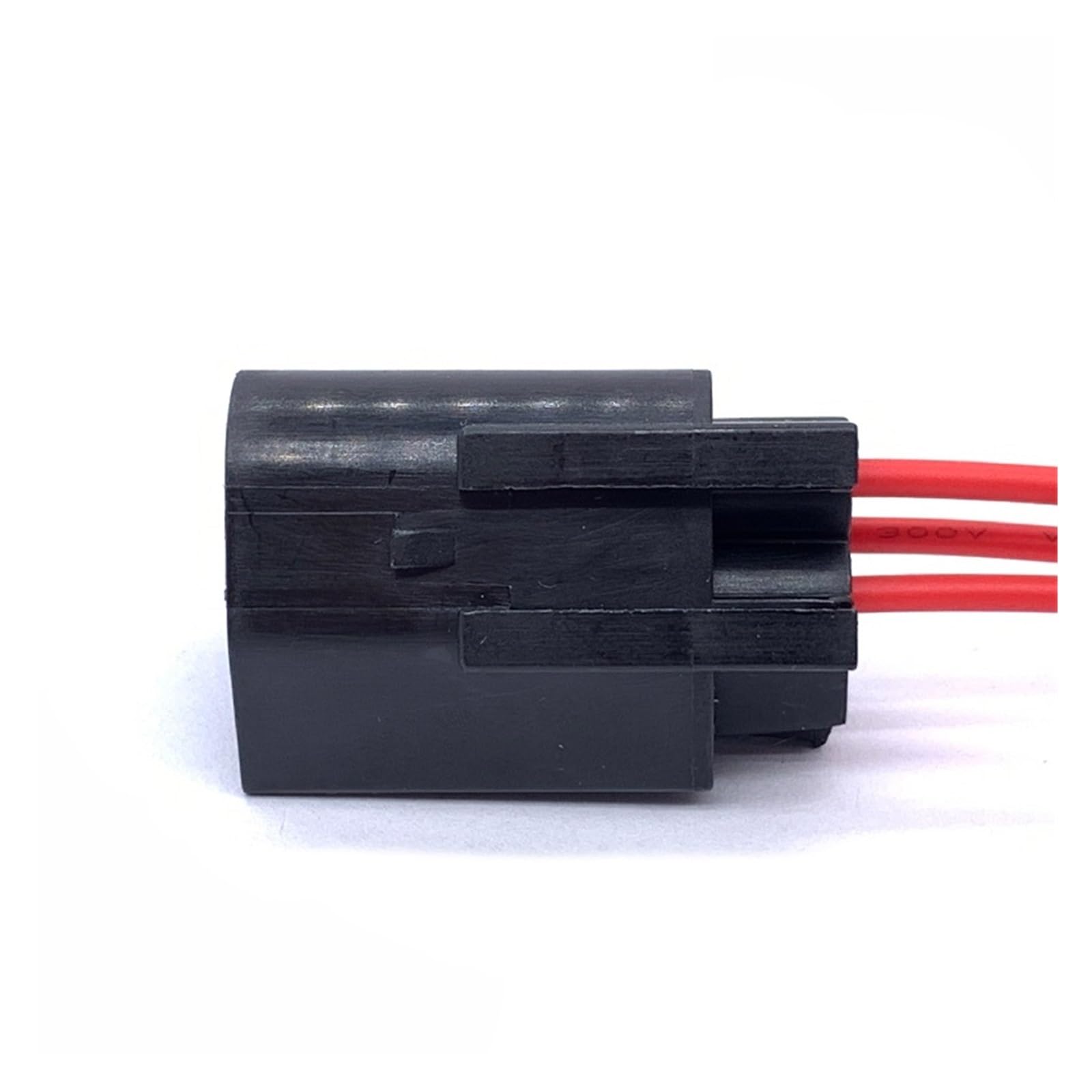 1 set di connettori for cavi elettrici con guaina in gomma a triangolo for auto a 3 pin, filo femmina impermeabile 7-1437710-9(5 Pcs)