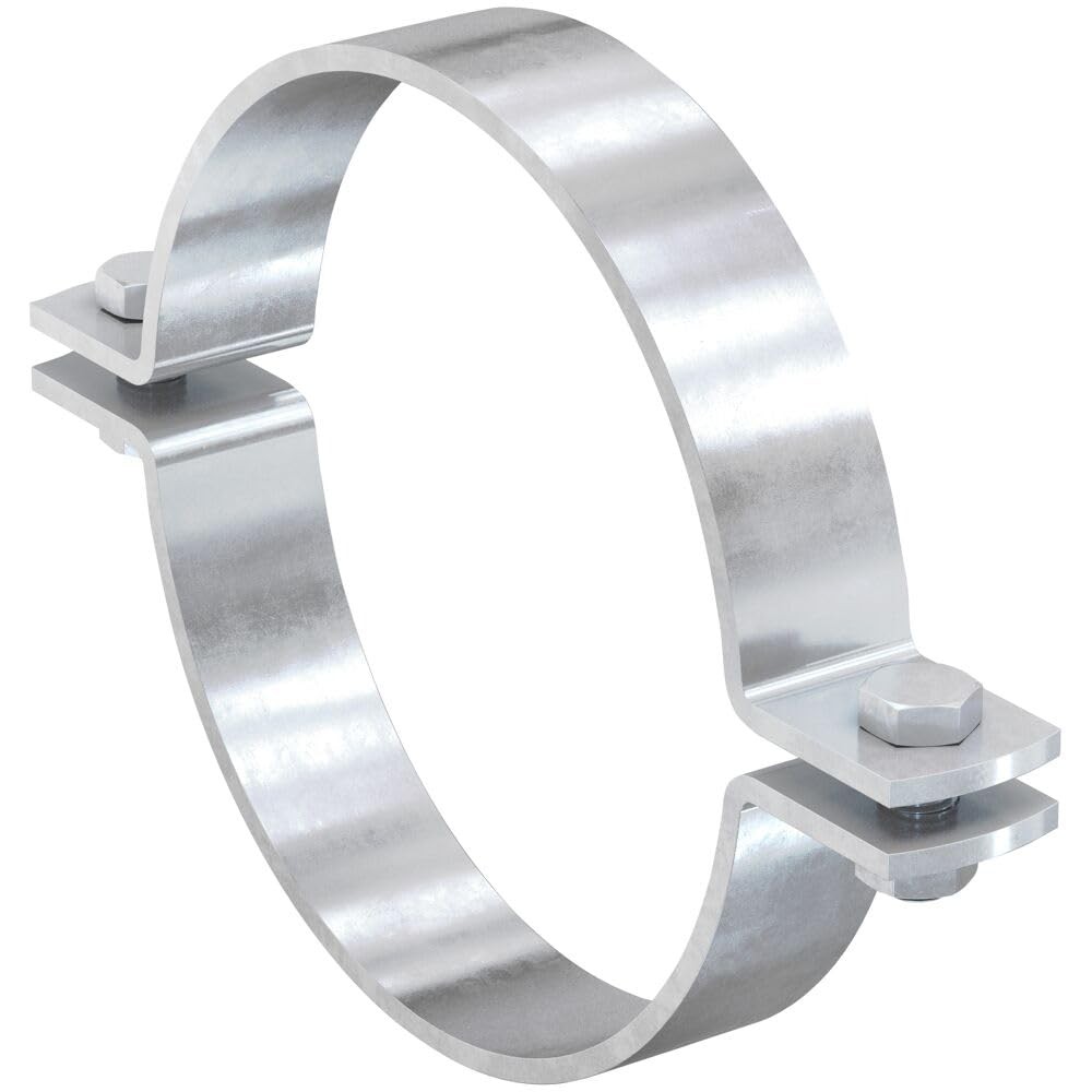 Fischer Massive Rohrschelle FMFSC 250 – Massive Rohrschelle ohne Gummieinlage, DN 250