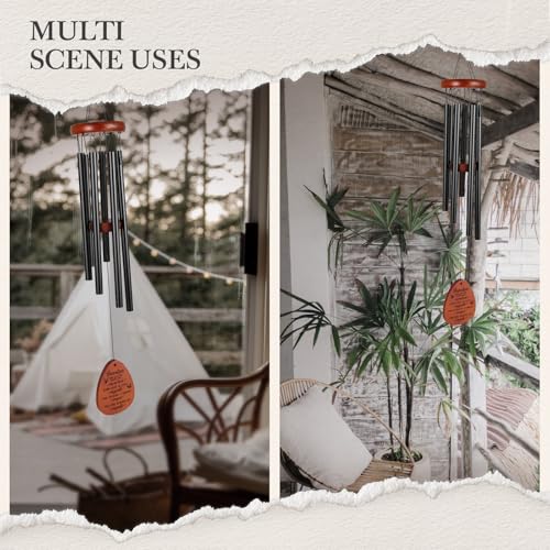 Image of SteadStyle Memorial Gifts for Loss of Grandpa, Memorial Wind Chimes, in Memory of Loved One, Bereavement Gifts, Sympathy Gift for Loss of Grandpa, Home Decor Outdoor Garden Patio