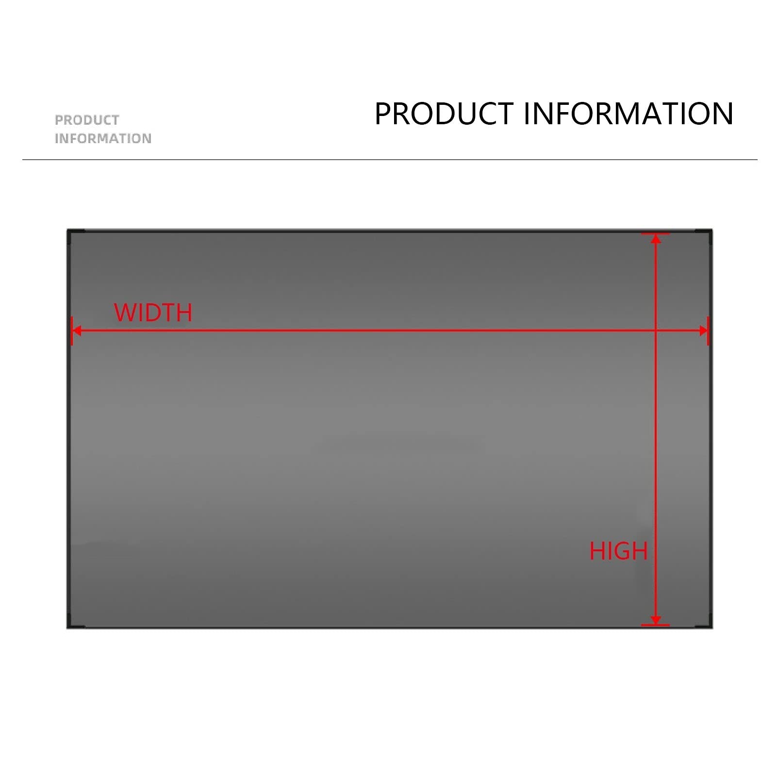 Hd/Mattierte Tv-Displayschutzfolie, Anti-Blaulicht-Strahlung, Augenschutz, Displayfolie, Kratzfest, Blendfrei, Geeignet Für Elektronische Displays Von 32-75 Zoll,Hd-819x460mm