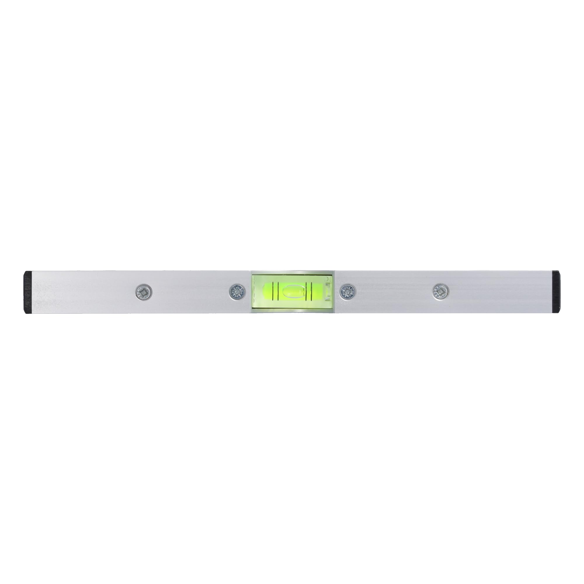 rabo Nivel de burbuja de precisión para la construcción de instalaciones industriales y tuberías, ajustable, longitud de 250 mm, 1 burbuja horizontal y vertical, perfil hueco de aluminio