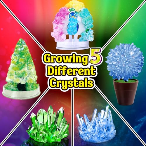 JOPSHEEN Crystal Growing Kit, Experiment Science Kits for Kids Science Projects STEM Activities Gifts for Boys & Girls - Image 3