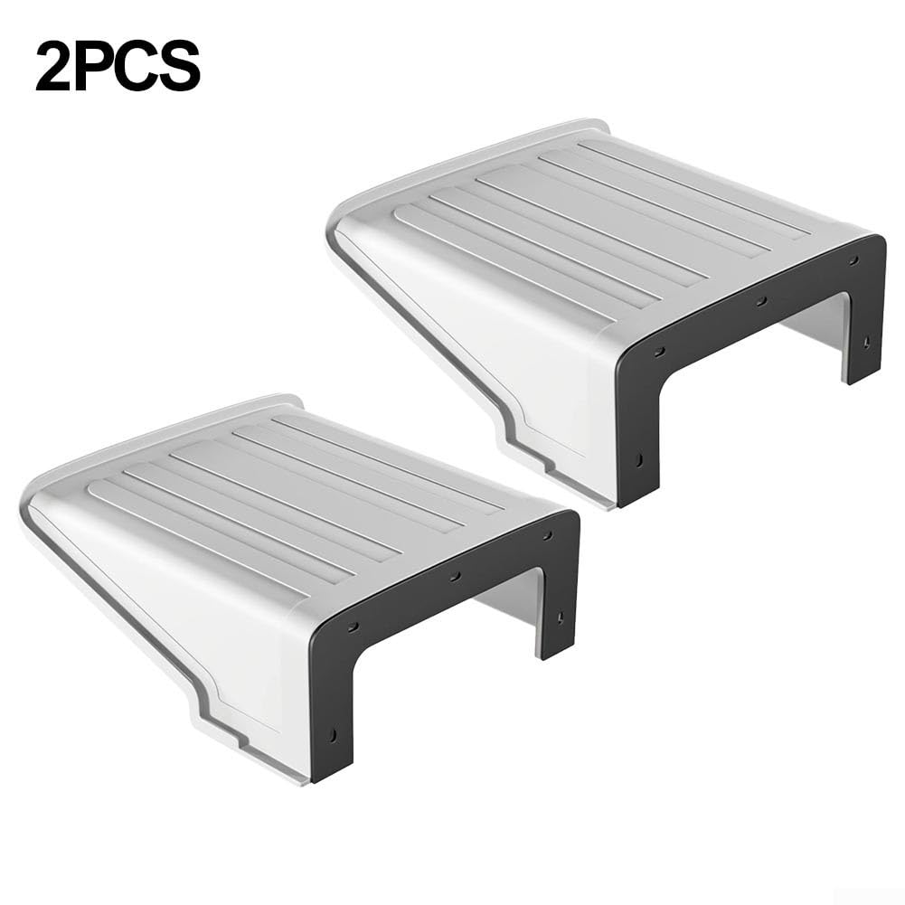Protector de cámara de seguridad para exteriores, paquete de 2, protección de plástico duradero contra daños causados por el sol y la lluvia, carcasa de cámara resistente a la intemperie para mayor