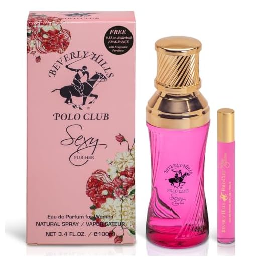 Beverly Hills Polo Club SEXY FOR HER - Perfume for Women with Notes of Citrus, Jasmine and Rose - Fresh & Floral Fragrance Scent - Eau De Parfum Spray 3.40fl.oz / 100ml (Packaging May Vary)