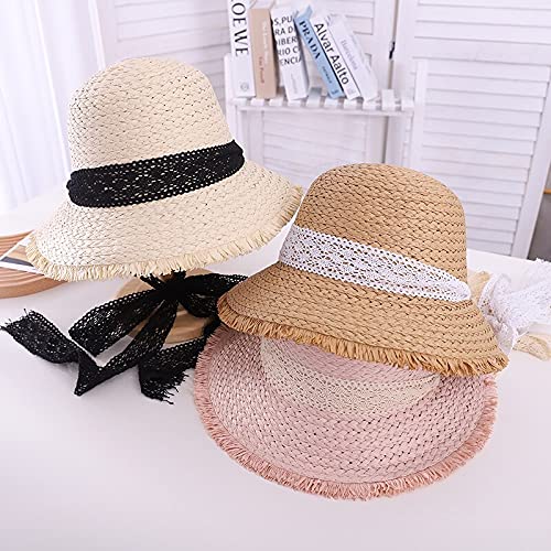 Cappelli di paglia/Cappello da spiaggia in paglia da sole/Cappello