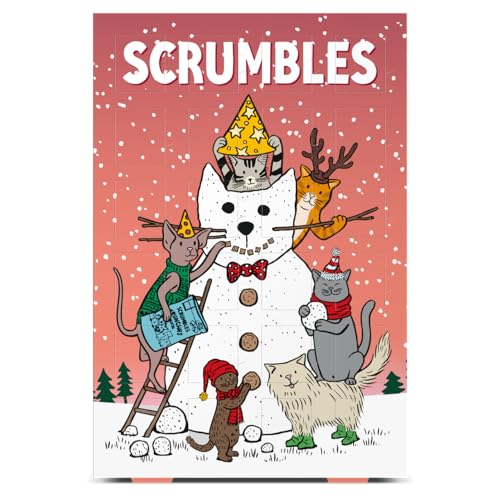 Scrumbles Cat Advent Calendar with Natural Cat Treats