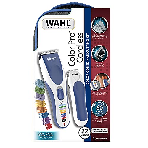 Kit Máquina/Aparador WAHL Color Pro Cordless