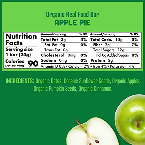 Skout Organic Applie Pie Kids Bars, 5.1 OZ - image 3