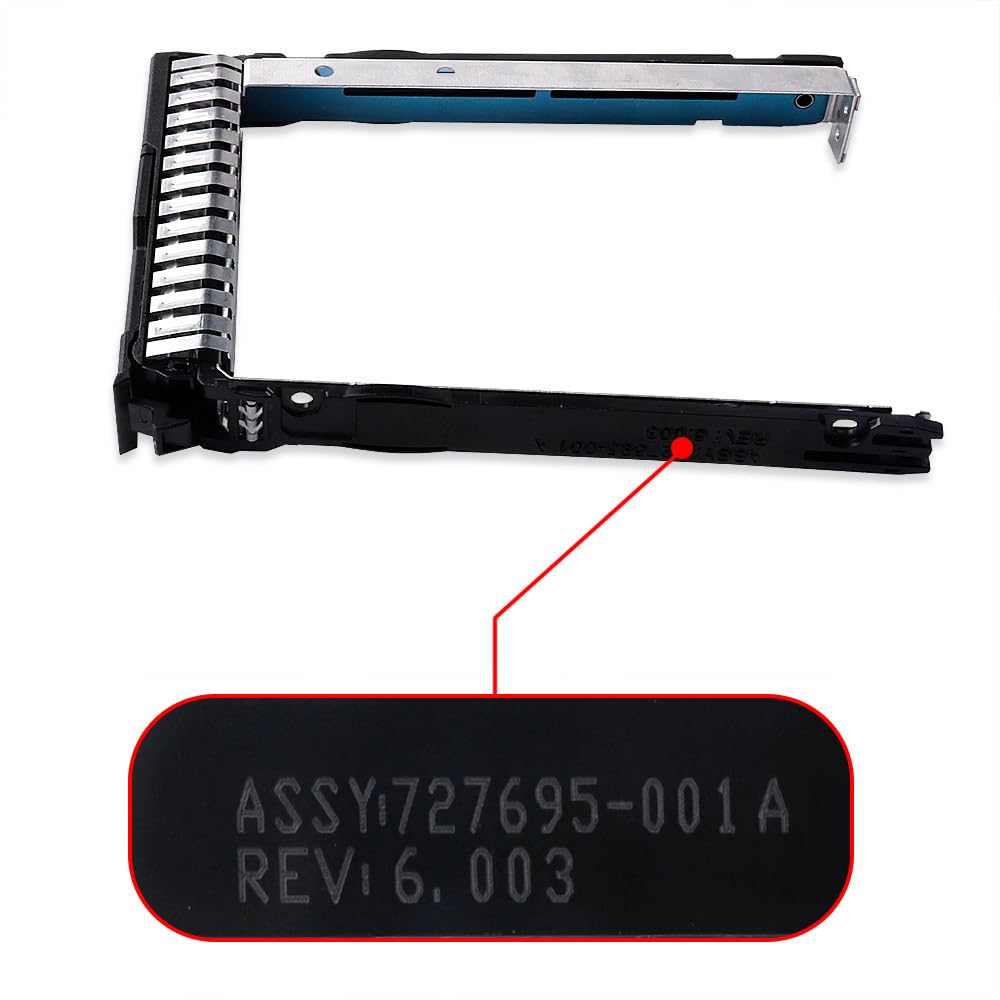 Support pour disque dur NVMe 2,5" compatible serveur HP G10 Gen10