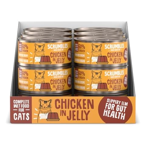 Scrumbles Natural Wet Cat Food with Chicken Cover
