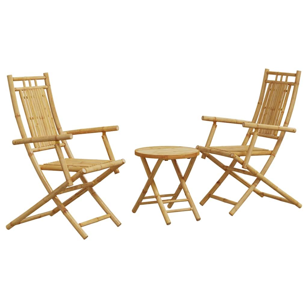 Mobilier de balcon en bambou pour aménager votre terrasse extérieure