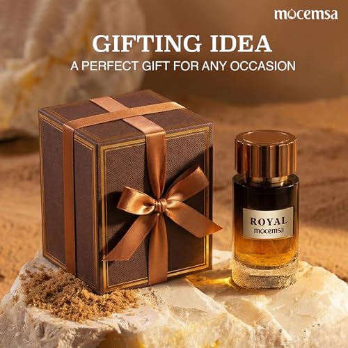 Image of Mocemsa Royal Eau De Parfum for Men | Fresh Citrus & Fruity Opening with Premium Woods | Luxury & Premium Long-Lasting Men's Fragrance | 100ml