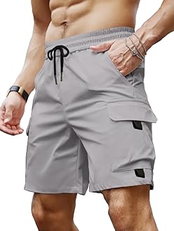 PeppyzoneMen's Stylish Latest Cargo Shorts for Men Cotton Casual Shorts for Man