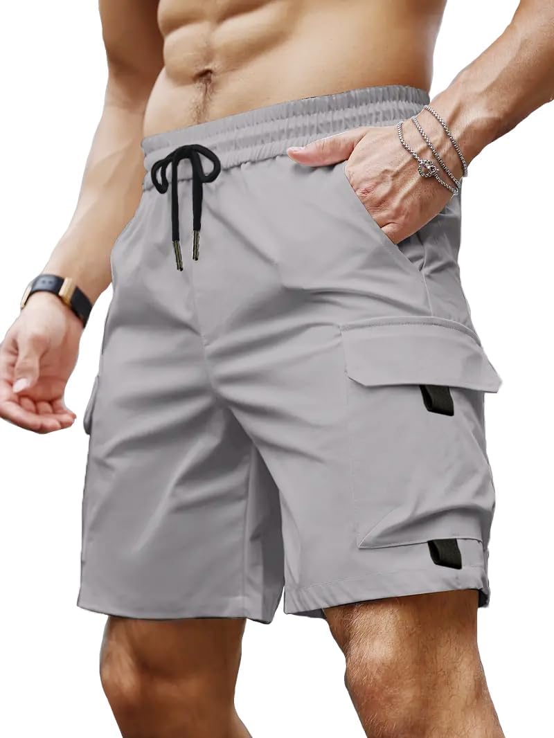 PeppyzoneMen's Stylish Latest Cargo Shorts for Men Cotton Casual Shorts for Man