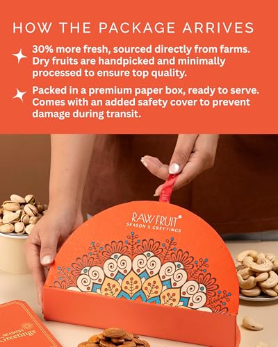 Image of HyperFoods Eid Mubarak Gift Box Pack of 3 DryFruit 300 Gr Dry Fruits Gift Pack DryFruit Ramzan Gift Hampers Dry Fruit Gift Box Dry Fruit Combo Pack Eid Gift Hamper DryFruits