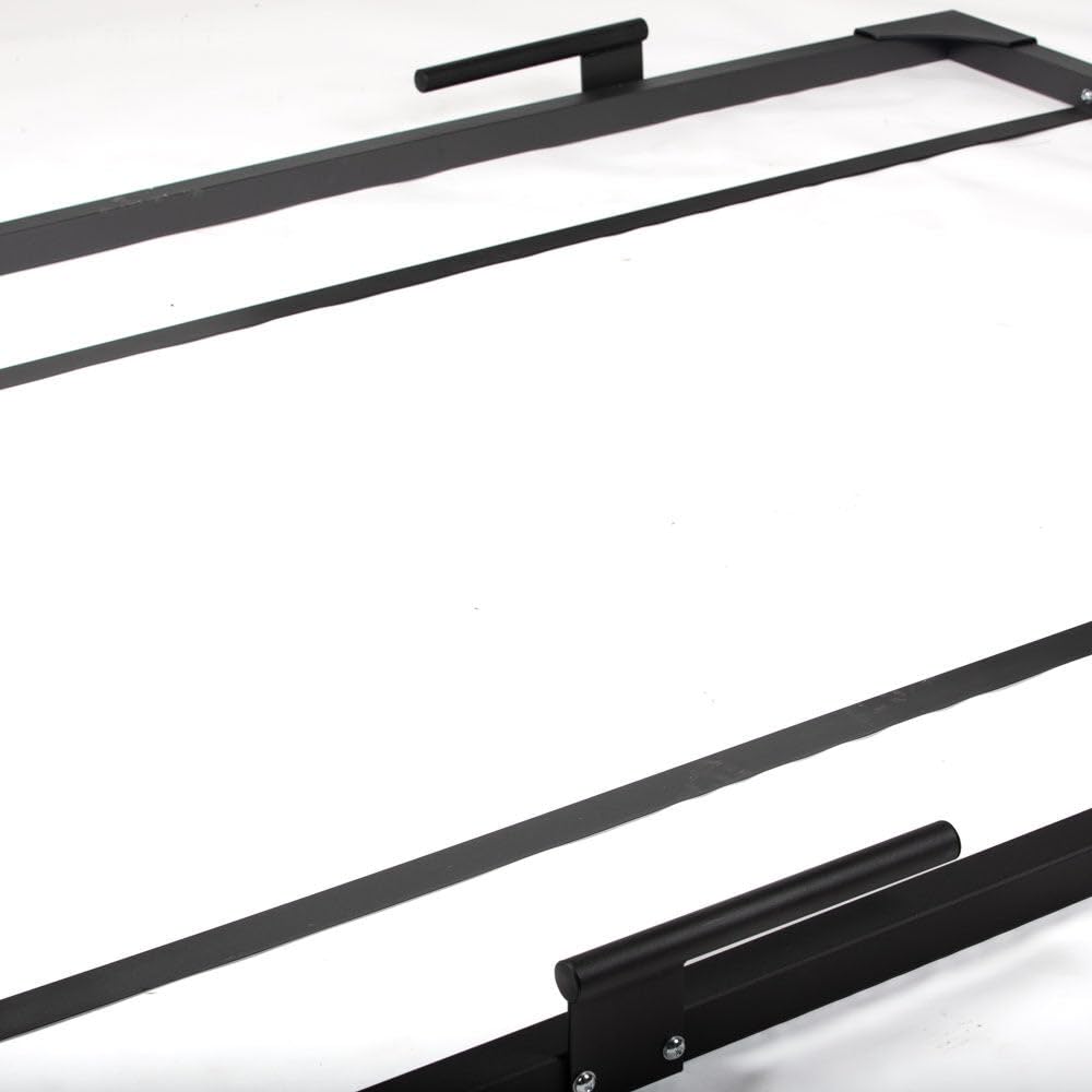 Titan Fitness Lifting Frame, 6FT x 8FT Bolt-Together Steel Frame, Olympic Strength Training Dedicated Lifting Space, Protects Floor, Weights, Bar, Includes Band Pegs