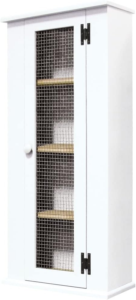 Sawdust City Tall Jelly Cabinet (Old Burgundy)