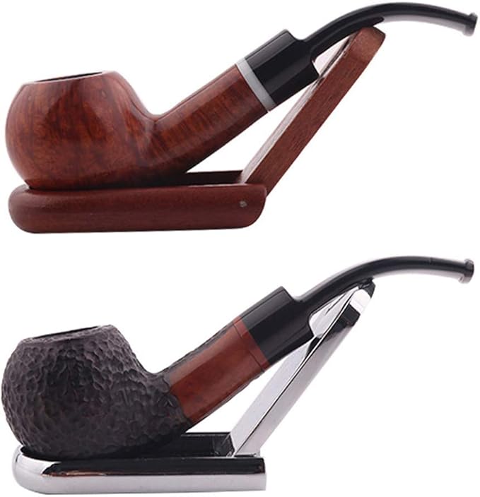 Amazon Co Jp たばこパイプブライヤーウッド9mmフィルター 喫煙用たばこパイプ1パックに2本のたばこパイプ 腕時計