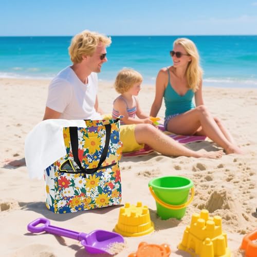 Bolsas de mano espaciosas que solucionan la carga de libros, compras y ropa de playa 7