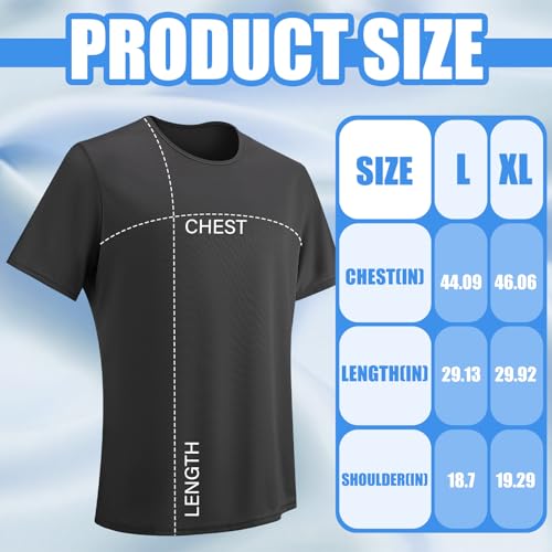 24 Pack Men's Cotton Homeless T-Shirt Gift Bulk Supply Basic Crew Neck Short Sleeve Tees Regular Lightweight T-Shirt2