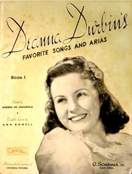 Unknown Binding Deanna Durbin's Favorite Songs and Arias, Book 1 Book
