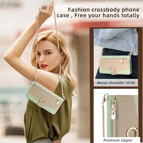 Étui pour iPhone 15 avec fermeture éclair résolvant le manque de place pour vos cartes - 7